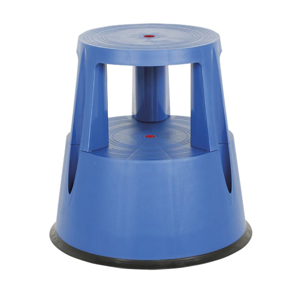 Sgabello con ruote a scomparsa 2 gradini